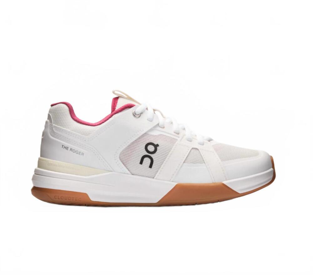 NEW ON women's roger clubhouse pro running shoes in ivory grenadine
